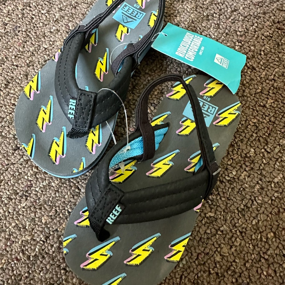 Reef Sandals for Toddler Boy size 5/6 5 6 New with Tags!